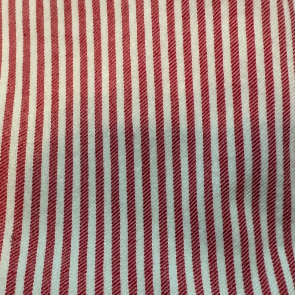 crown & ivy Red and White Striped Double Scallop Hem Skort - Picture 3 of 7